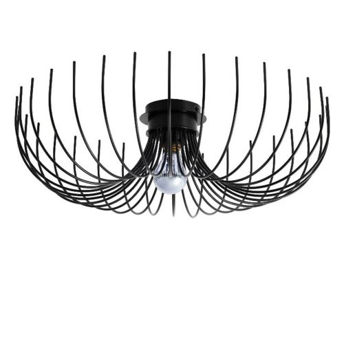EPIKASA Ceiling Lamp Lion - Black 56x56x16 cm