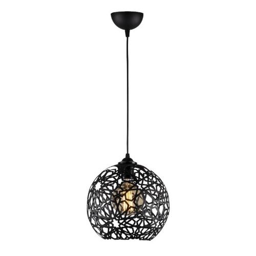 EPIKASA Hanging Lamp Seljuk - Black 25x25x119 cm
