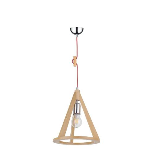 Epikasa Hanging Lamp Konan - Brown 25x25x100 cm