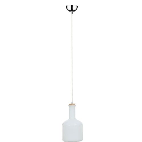 Epikasa Lampada a Sospensione Bottles - Bianco 15x15x140 cm