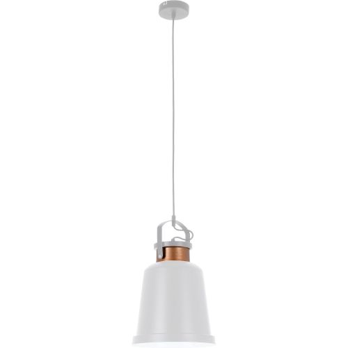Epikasa Hanging Lamp Herman - White 26,5x26,5x115,5 cm