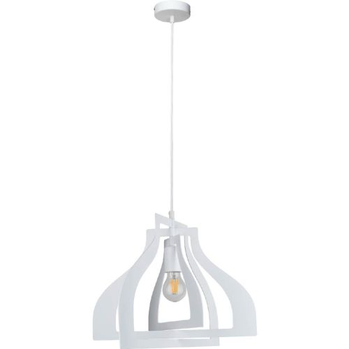 Epikasa Hanging Lamp Justyna - White 53x52x110 cm