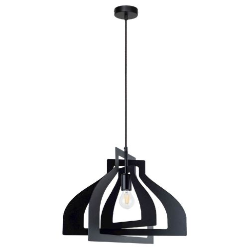 Epikasa Hanging Lamp Justyna - Black 53x52x110 cm