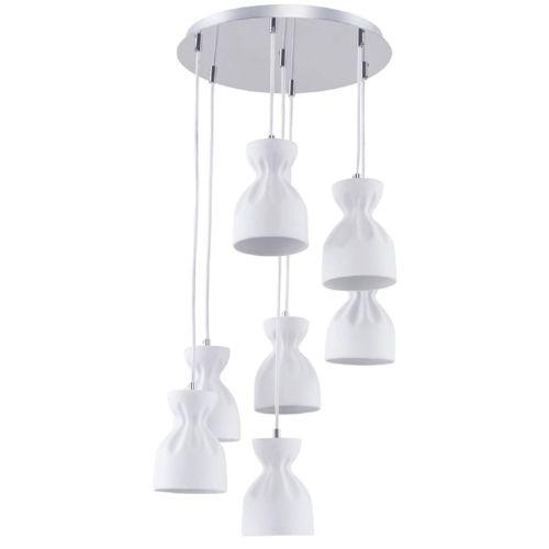 Epikasa Hanging Lamp Noelle - Silver 38x38x120 cm