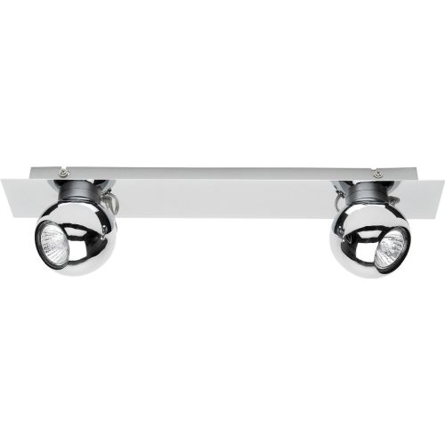 Epikasa Lampada a soffitto Sergio - Argento 45x11,5x11,5 cm