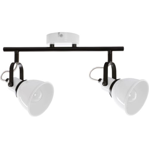 Epikasa Lampada a soffitto Bingo - Bianco 31x18,5x18,5 cm