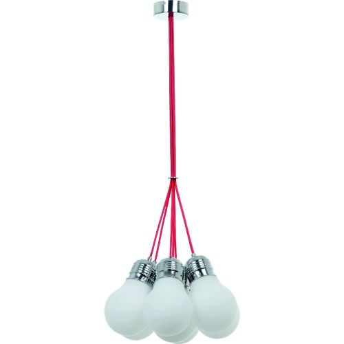 Epikasa Hanging Lamp Bulb - Silver 45x45x110 cm
