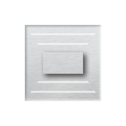 Epikasa Faretto Cristal - Argento 7,5x3,1x7,5 cm
