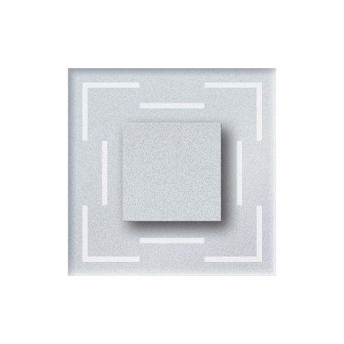 Epikasa Faretto Cristal - Argento 7,5x2x7,5 cm