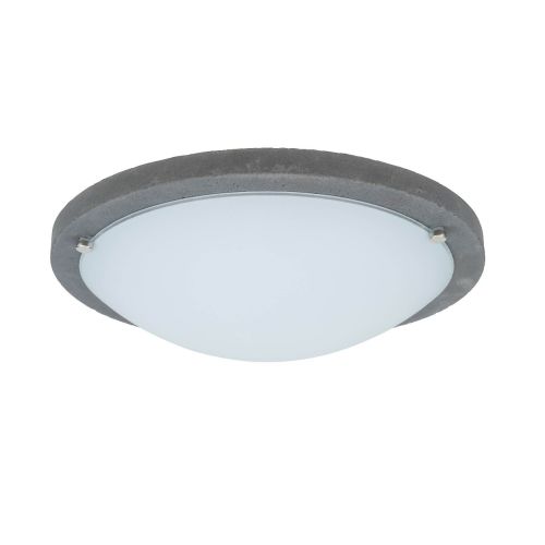 Epikasa Ceiling Lamp Rocky - Grey 35x35x8 cm