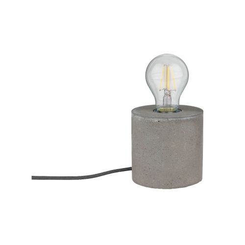 Epikasa Lampada da Tavolo Strong - Grigio 10x10x10 cm