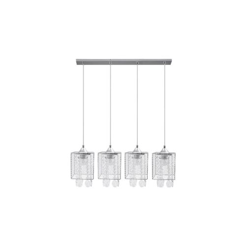 Epikasa Hanging Lamp Gracja - Silver 73x13x125 cm