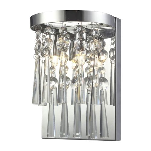 Epikasa Wall Lamp Luxoria - Silver 16x13x23 cm