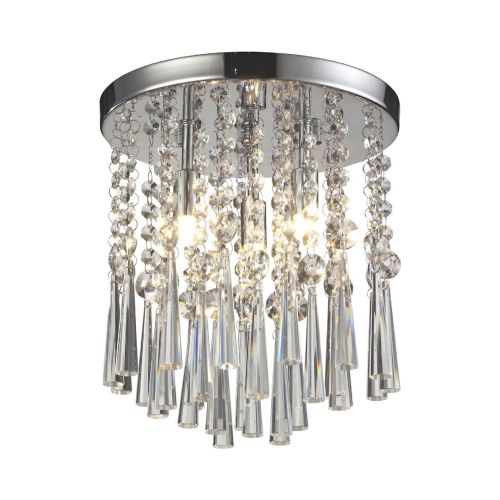 Epikasa Ceiling Lamp Luxoria - Silver 25x25x28 cm