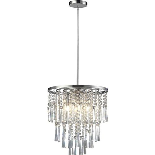 Epikasa Hanging Lamp Luxoria - Silver 38x38x140 cm