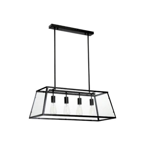 Epikasa Hanging Lamp Telaio - Black 78,5x30,3x92,5 cm