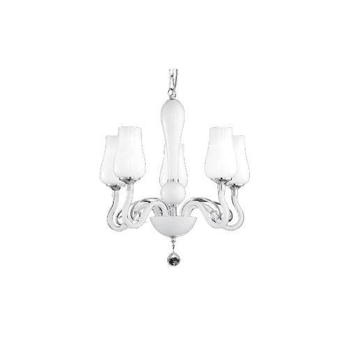 Epikasa Hanging Lamp Lutecja - White 12x14x23 cm