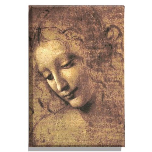 EPIKASA Canvas Print Leonardo La Scapigliata - Multicolor 60x3x90 cm