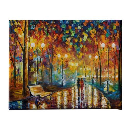 EPIKASA Canvas Print Under the Rain 2 - Multicolor 70x3x45 cm