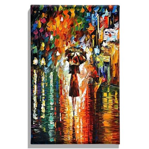 EPIKASA Canvas Print Under the Rain 1 - Multicolor 45x3x70 cm