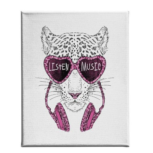 Epikasa Canvas Print Leopard - Pink 45x3x70 cm