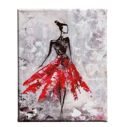 EPIKASA Canvas Print Woman 6 - Red 45x3x70 cm