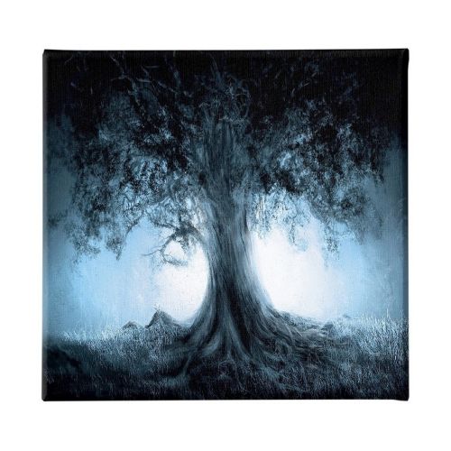 EPIKASA Canvas Print Tree 10 - Blue 60x3x60 cm