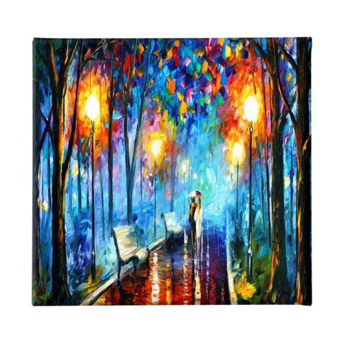 EPIKASA Canvas Print Under the Rain 4 - Multicolor 60x3x60 cm