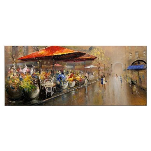 Epikasa Canvas Print Town - Multicolor 100x3x70 cm