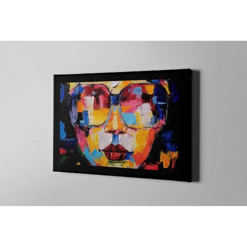 EPIKASA Canvas Print Woman 15 - Multicolor 100x3x150 cm