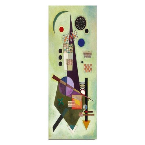 EPIKASA Canvas Print Kandinsky Contrasting Sound - Multicolor 50x3x70 cm