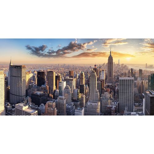 Epikasa Canvas Print New York - Multicolor 120x4x60 cm