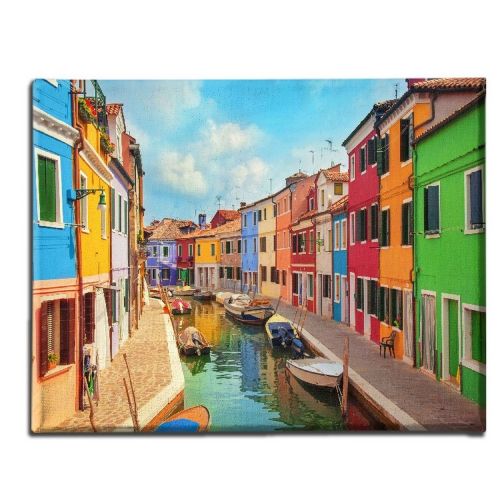 EPIKASA Canvas Print Venezia - Multicolor 150x3x100 cm