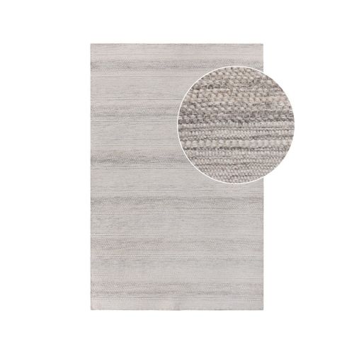 EPIKASA Rectangular Carpet Adoni - Grey 230x160x1 cm