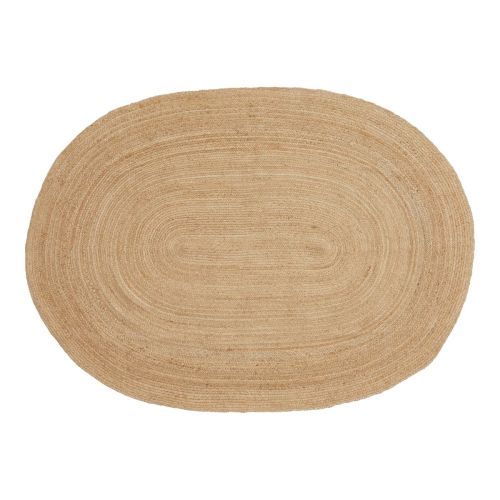 EPIKASA Oval Carpet Bombay - Brown 200x140x1 cm