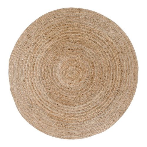 EPIKASA Round Carpet Bombay - Brown 180x180x1 cm
