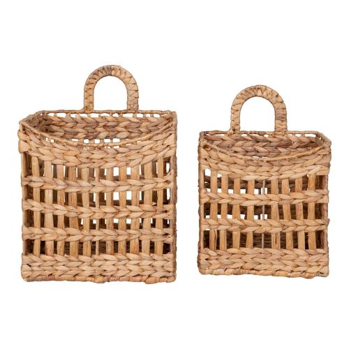 EPIKASA 2 pcs Storage Baskets Set Cala - Brown 14x26x38 cm - 20x30x42 cm