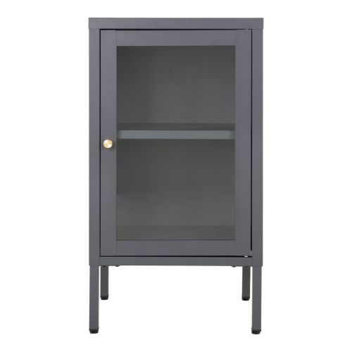 EPIKASA Display Cabinet Dalby - Grey 35x38x70 cm