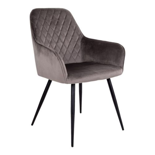 EPIKASA 2 pcs Chairs Set Harbo - Brown 65x57x87 cm