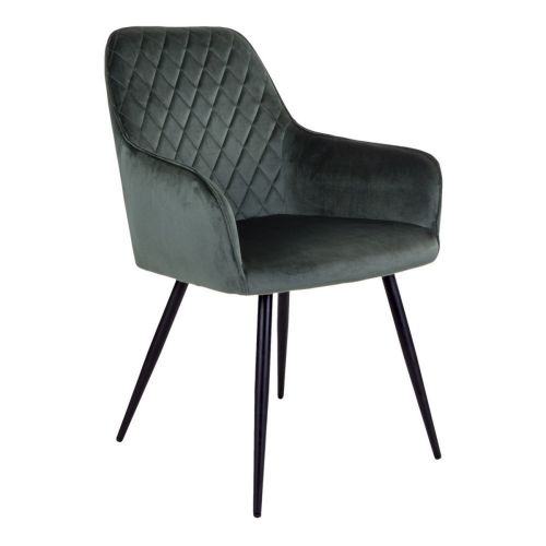 EPIKASA 2 pcs Chairs Set Harbo - Green 65x57x87 cm