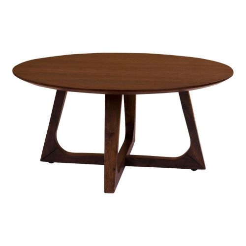 EPIKASA Coffee Table Hellerup - Brown 75x75x36 cm