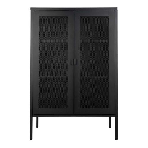 EPIKASA Display Cabinet Melbourne - Black 40x80x120 cm