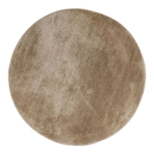 EPIKASA Tappeto Rotondo Miami - Beige 160x160x1 cm