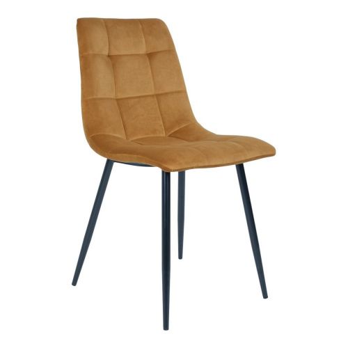 EPIKASA 2 pcs Chairs Set Middelfart - Yellow 55x44x86 cm