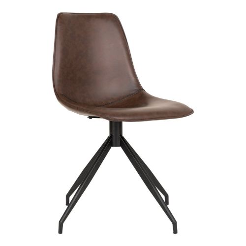 EPIKASA 2 pcs Chairs Set Monaco - Brown 54x48x86 cm