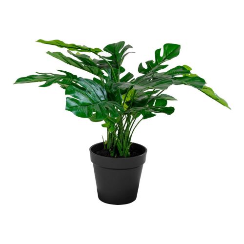 EPIKASA Pianta Artificiale Monstera - Verde 40x40x45 cm