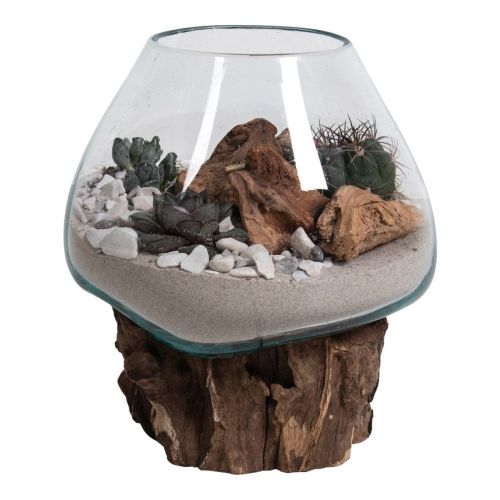 Epikasa Terrarium San - Brown 20x18x20 cm