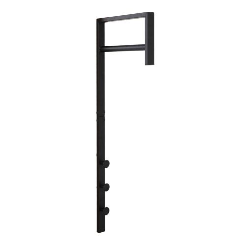 EPIKASA Wall Hanger Trento - Black 30x3x82 cm