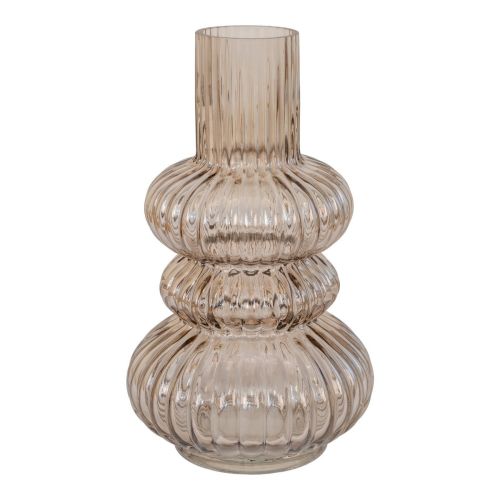 EPIKASA Decorative Vase Dahlia - Beige 15x15x25 cm