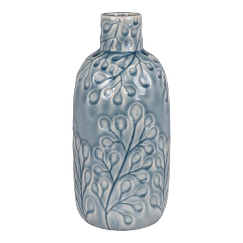 EPIKASA Decorative Vase Poppy - Blue 12x12x26 cm